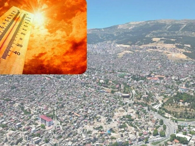 Kahramanmaraş'ta 45.8°C Rekor Sıcaklık, Meteoroloji Uyarısı